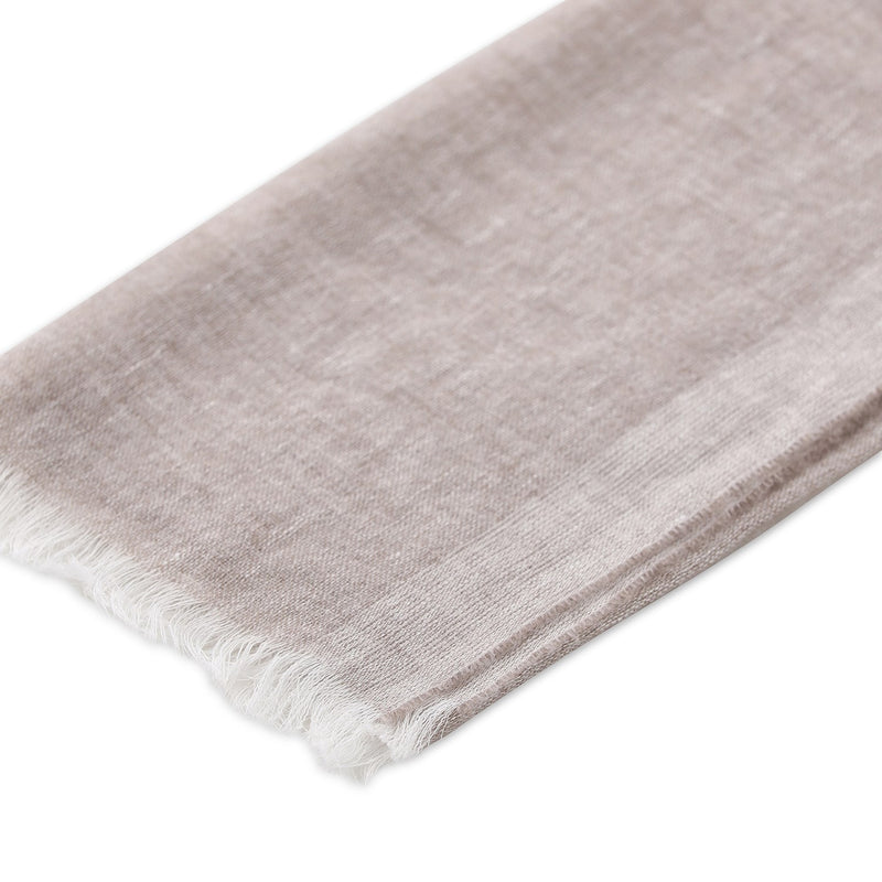 Brett Johnson Schal aus Kaschmir & Leinen Herren