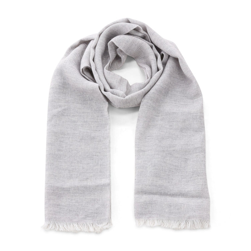 Brett Johnson Schal aus Kaschmir & Leinen Herren