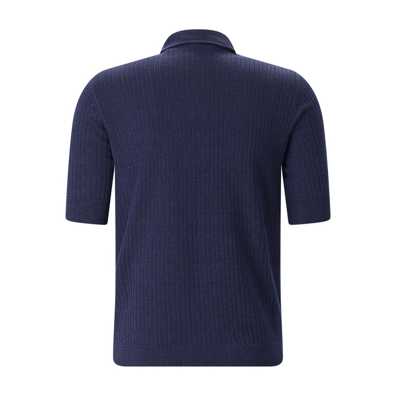 Lardini Poloshirt aus Leinenmix Herren
