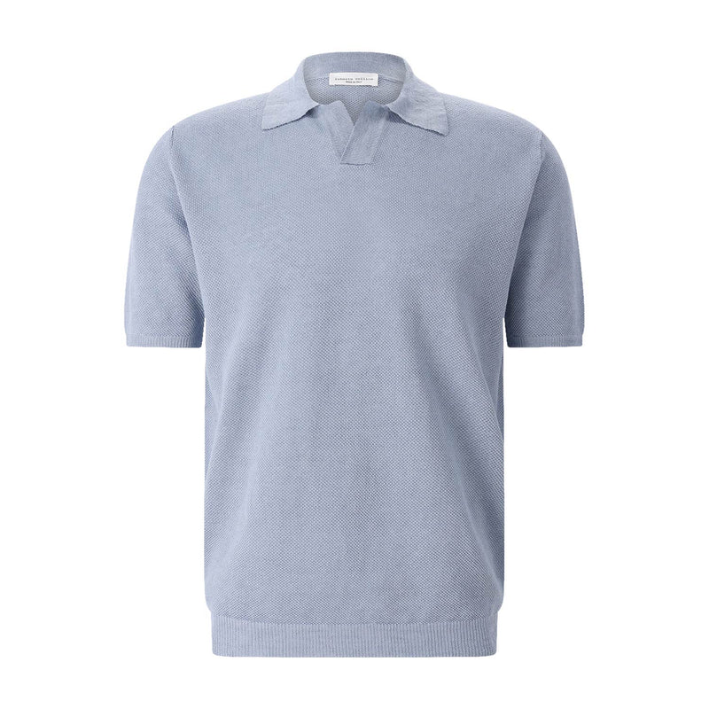 Roberto Collina Poloshirt aus Leinen Herren