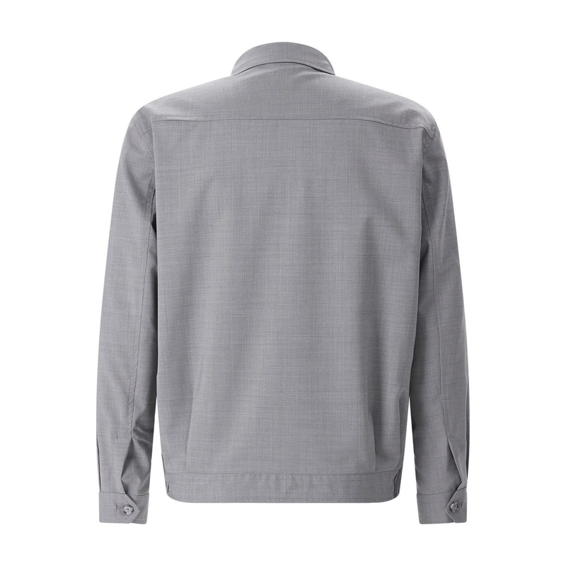 Jacke Bill aus Wollmix 56 / Grau