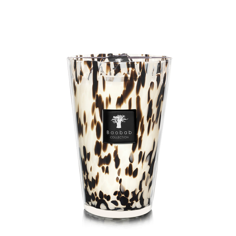 Baobab Duftkerze Pearls Black 