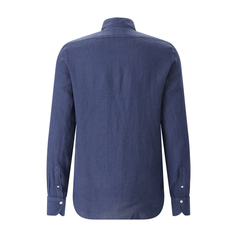 Finamore Hemd aus Leinen Herren