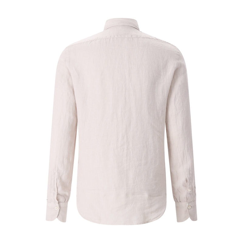 Finamore Hemd aus Leinen Herren