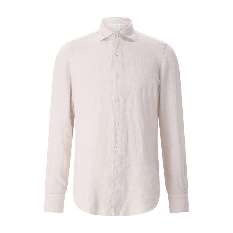 Finamore Hemd aus Leinen Herren