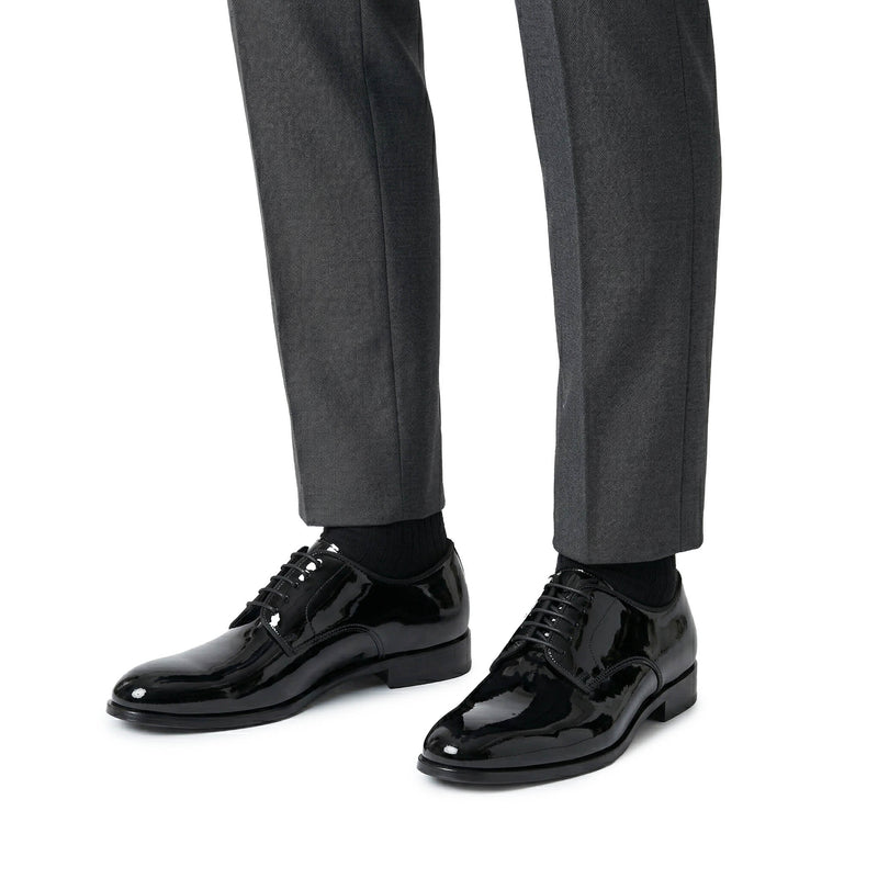 Doucal's Schnürschuhe aus Lackleder Herren
