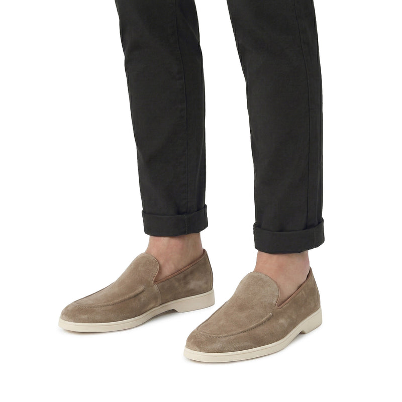Doucal's Loafers aus Veloursleder Herren