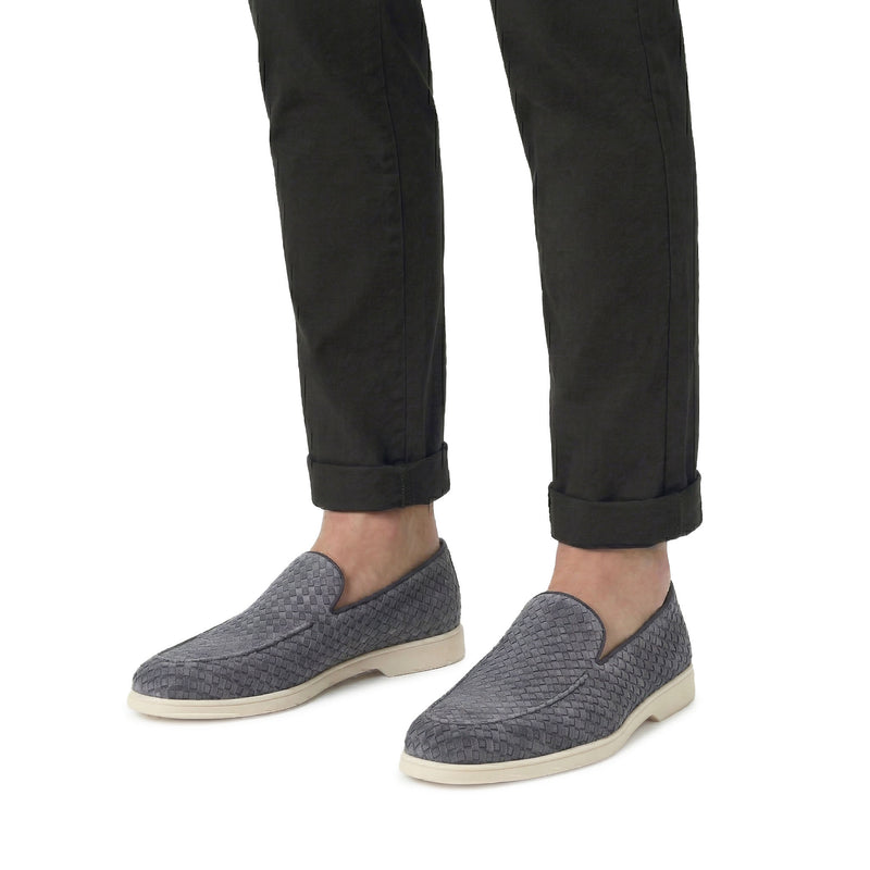 Doucal's Loafer aus Veloursleder Herren