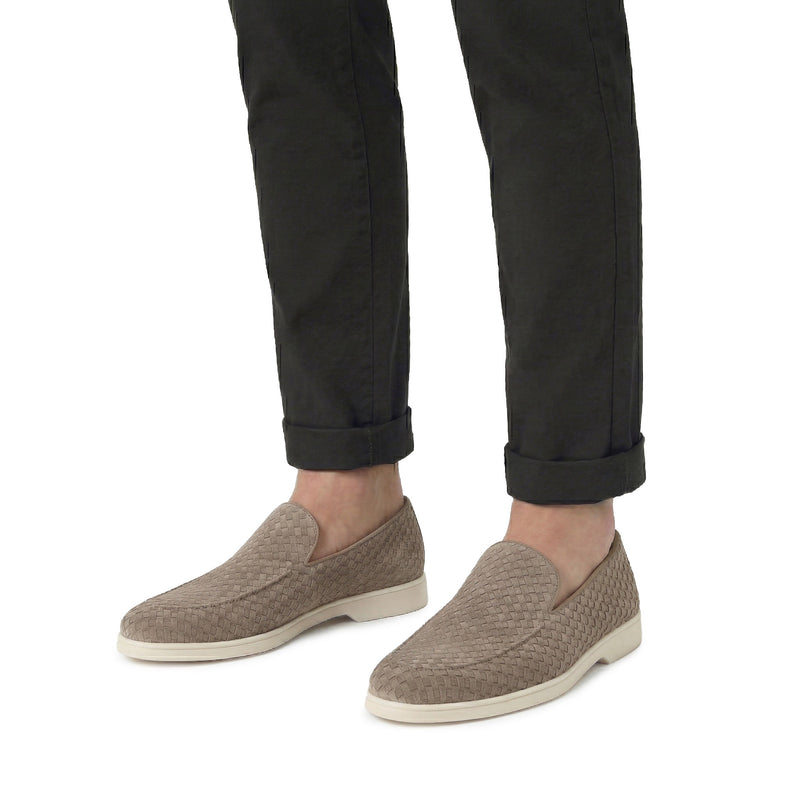 Doucal's Loafer aus Veloursleder Herren