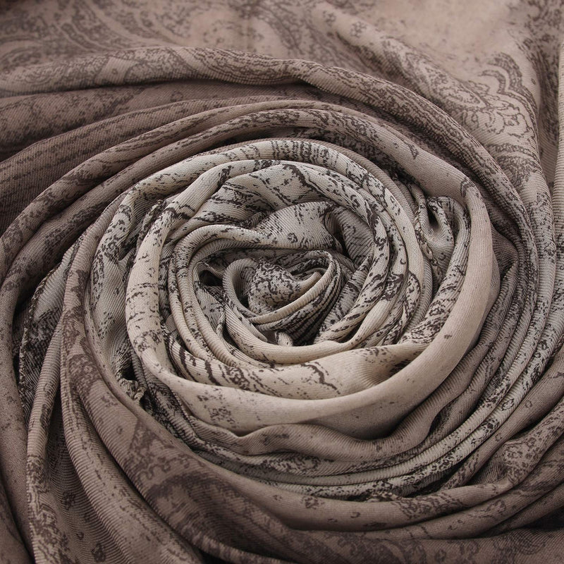 Tuch mit Muster One Size / Braun