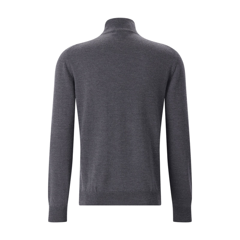 Gran Sasso Rollkragenpullover aus Wolle Herren