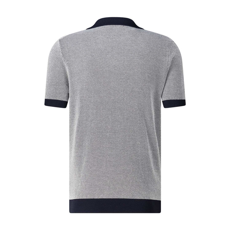 Poloshirt aus Baumwollstrick XXL / Dunkelblau