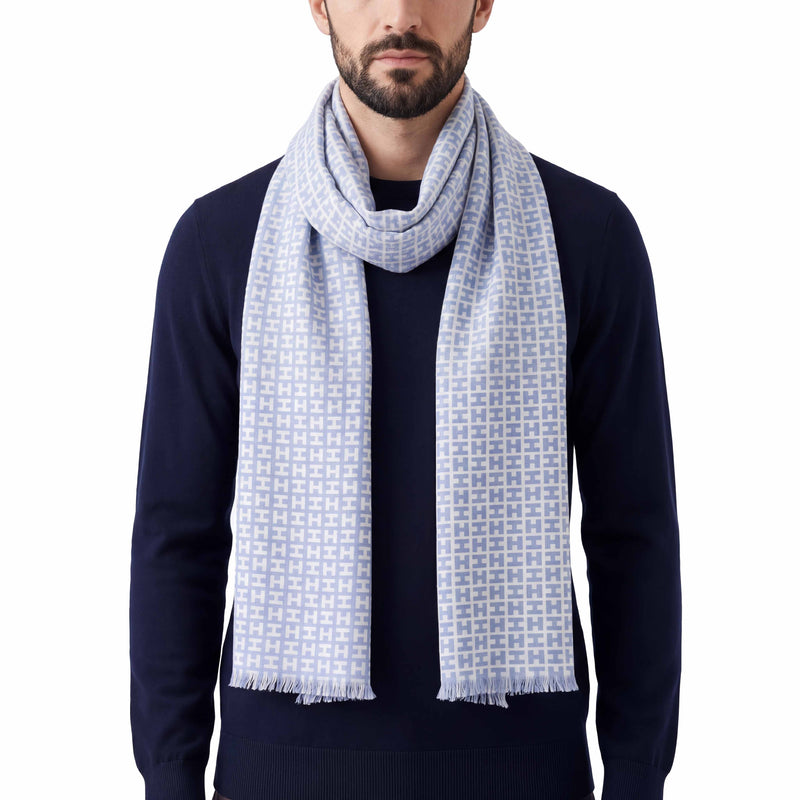 Hemisphere Tuch aus Kaschmir & Seide Herren