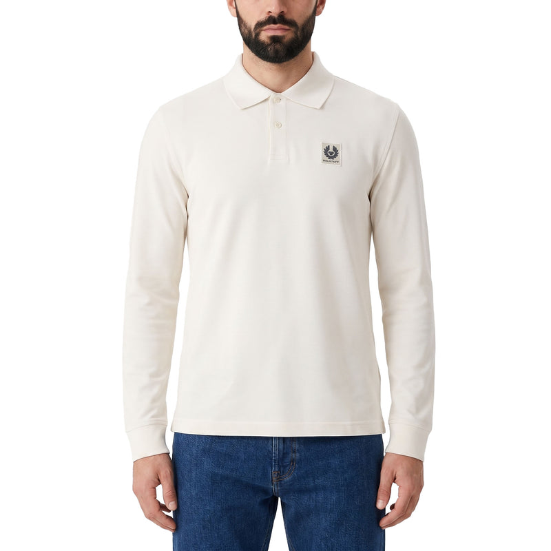 Langarm-Poloshirt