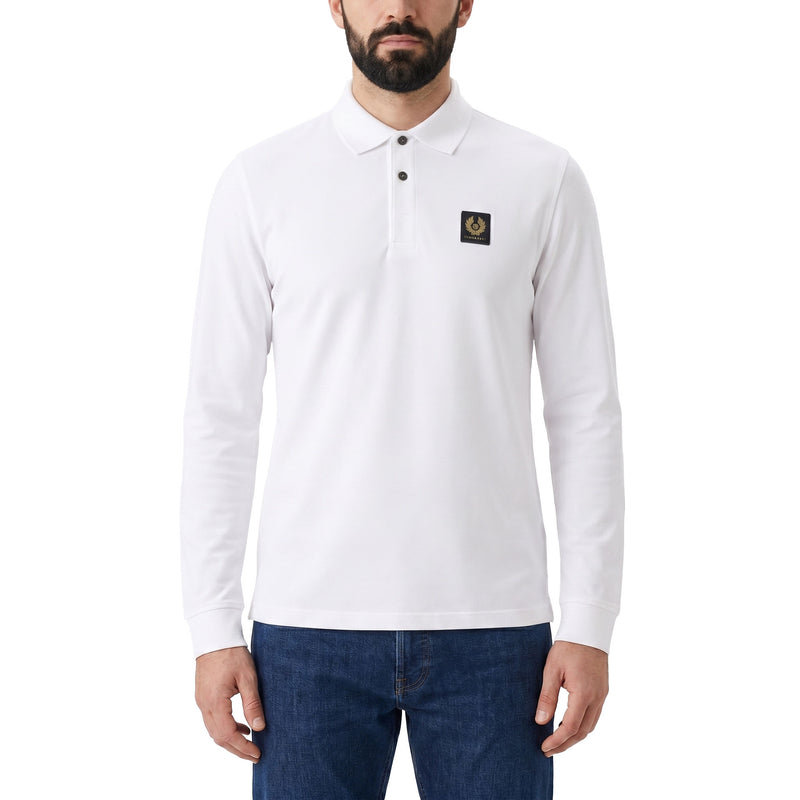 Langarm-Poloshirt