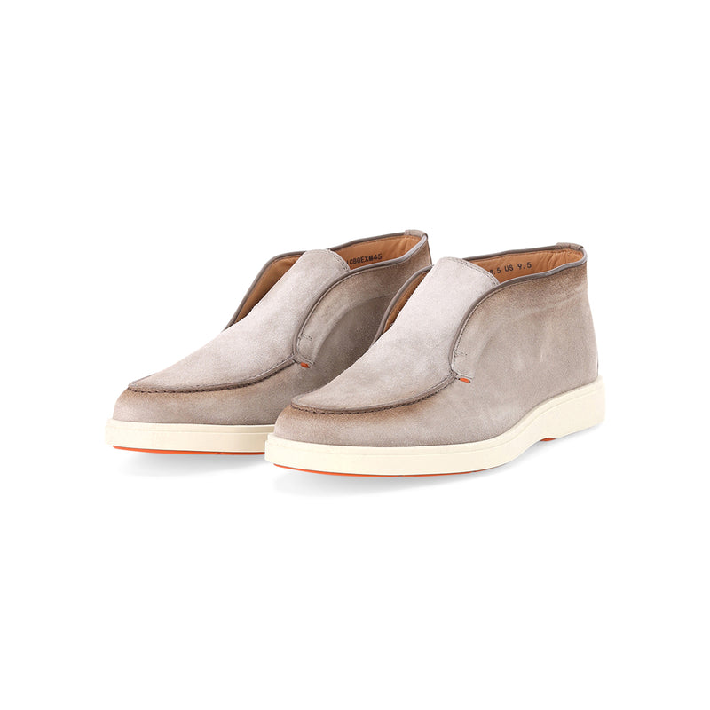 Santoni Mokassins aus Veloursleder Herren