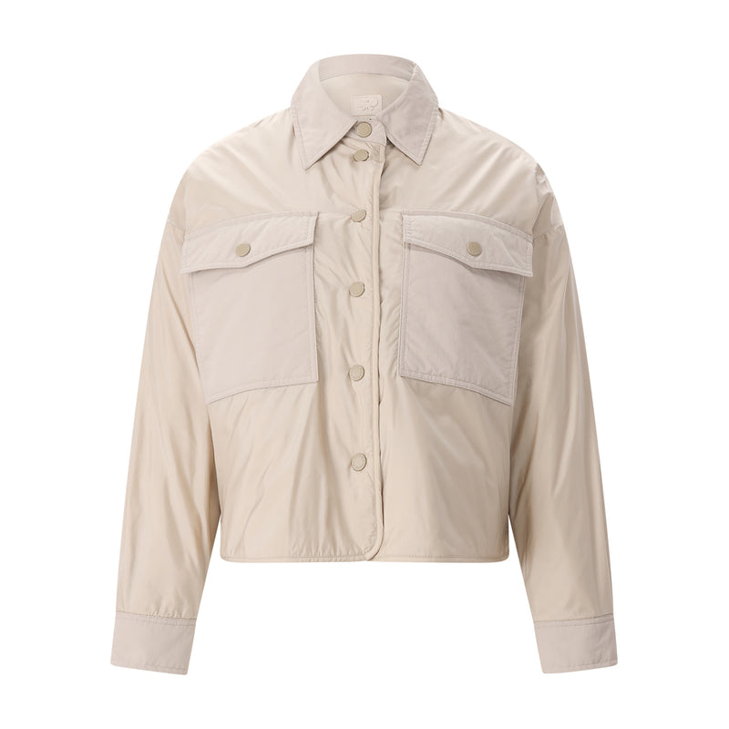 Wattierte Wende-Jacke