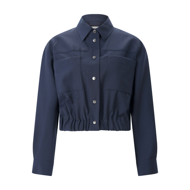 Jacke Decano aus Schurwolle 44 / Navy