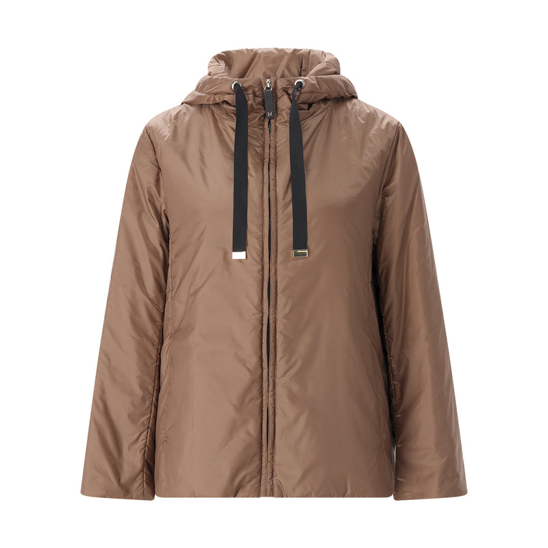 Jacke mit Kamelwolle 46 / Hellbraun