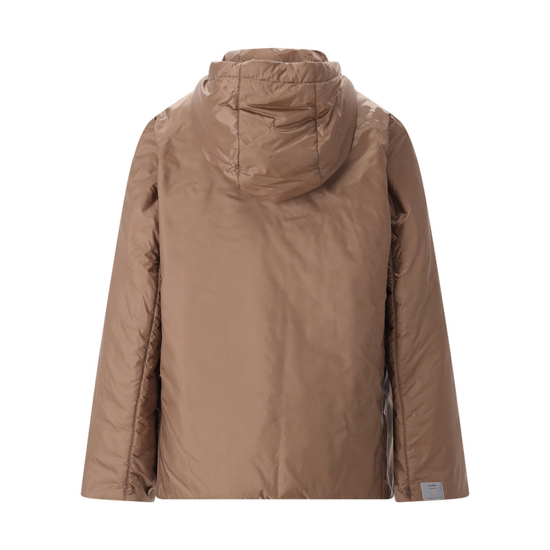 Jacke mit Kamelwolle 46 / Hellbraun