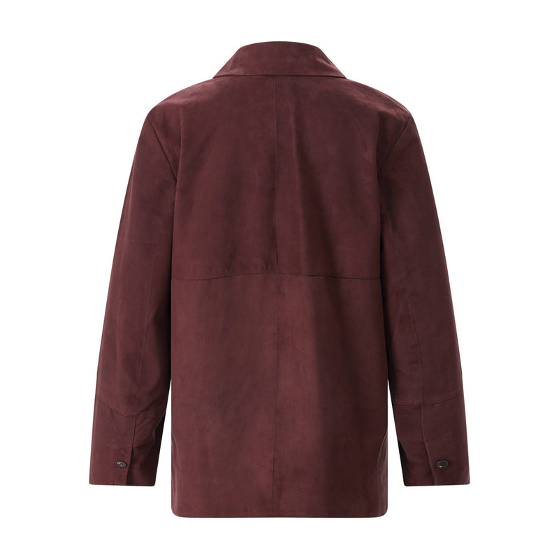Jacke Gocce aus Wildleder 44 / Braun