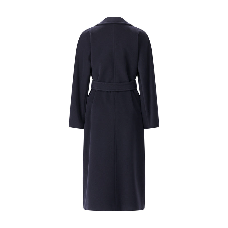 Mantel aus Schurwoll-Kaschmir-Mix 44 / Navy