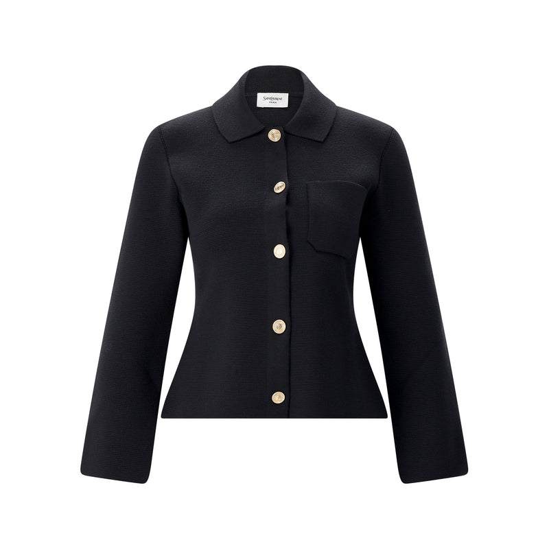 Saint Laurent Strickjacke aus Wolle Damen