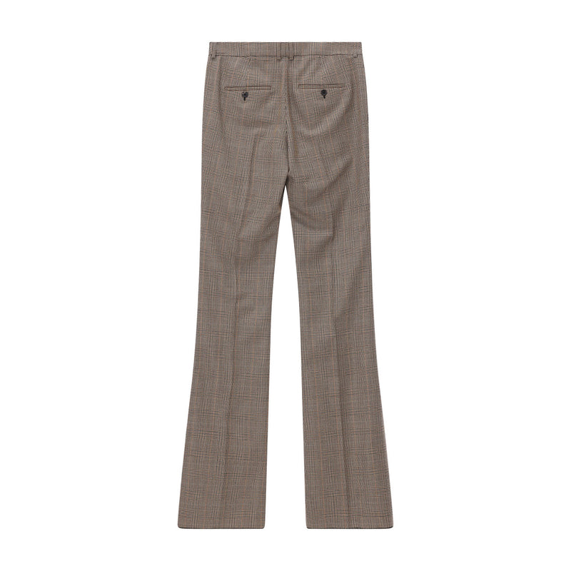 Saint Laurent Ausgestellte Hose aus Wolle Damen
