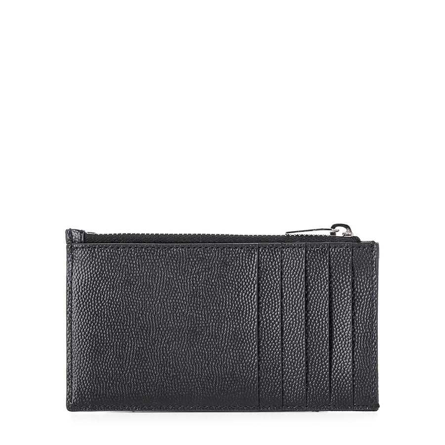 Kartenetui Cassandre aus Leder One Size / Schwarz