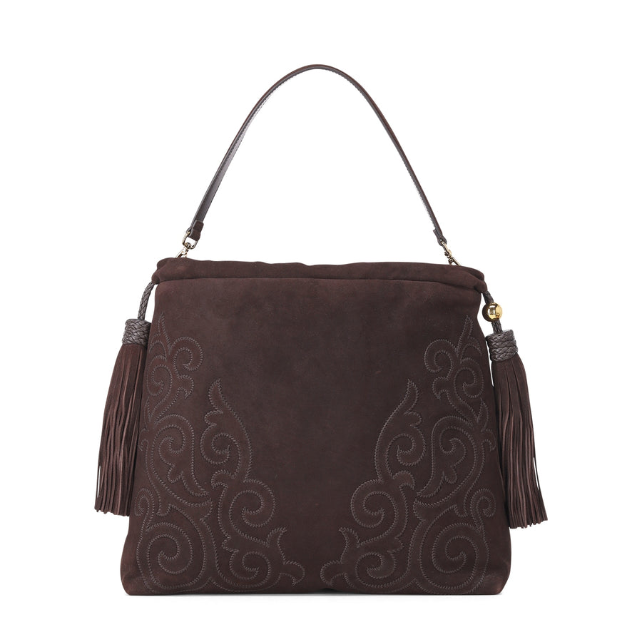 Etro Tasche Kalispera aus Veloursleder Damen