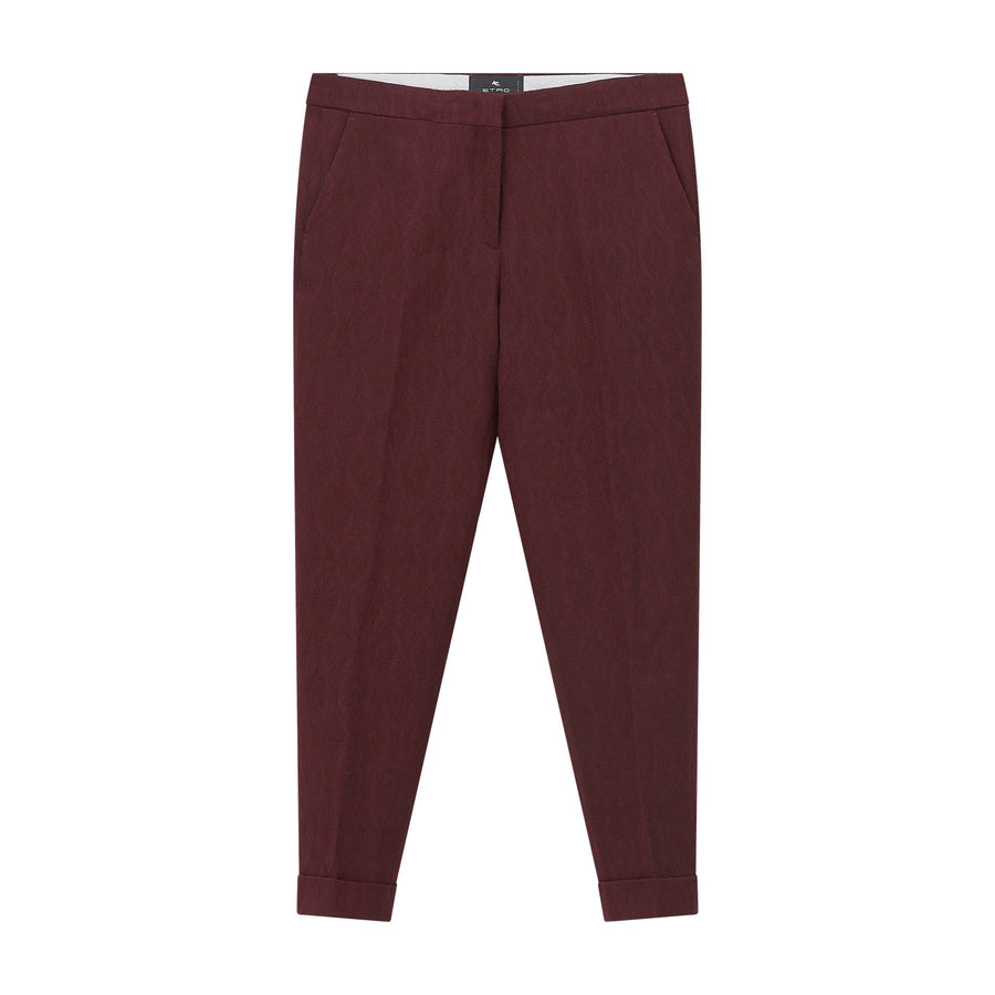 Etro Hose aus Woll-Mix Damen