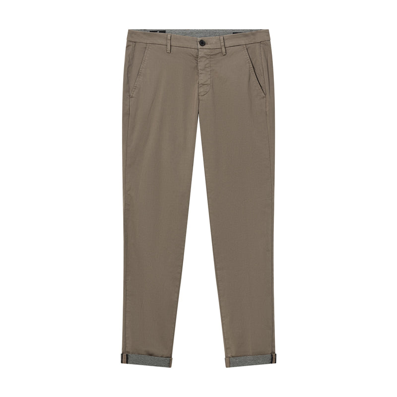 Slim-Fit Chinohose Travel 54 / Braun