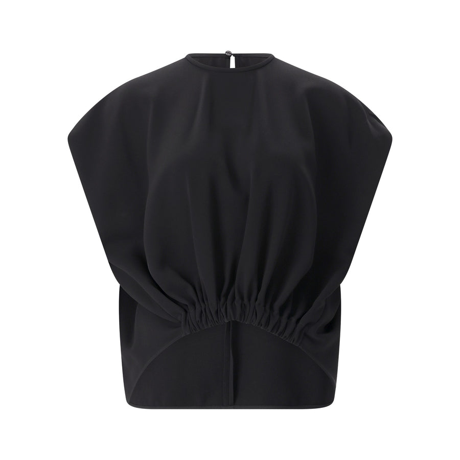 Max Mara Bluse mit Raffung Damen