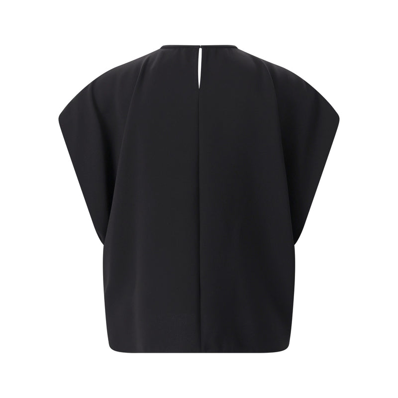 Max Mara Bluse mit Raffung Damen