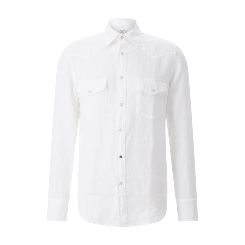 Jacob Cohen Hemd aus Leinen Herren