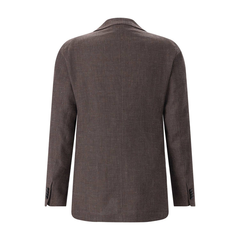 Tagliatore Sakko mit Leinen & Baumwolle Herren