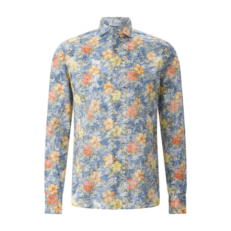 Stenströms Hemd mit floralem Print Herren