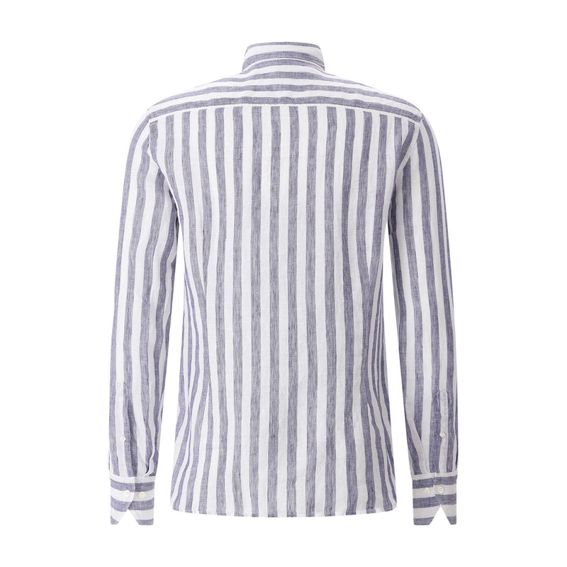 Stenströms Slimline Hemd aus Leinen Herren