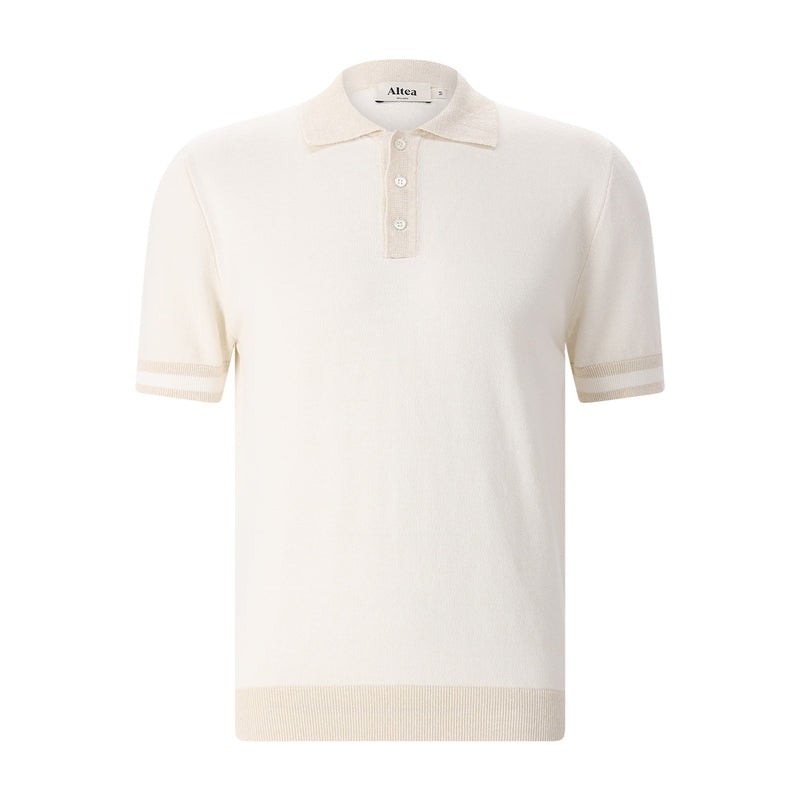 Altea Poloshirt aus Baumwolle & Leinen Herren