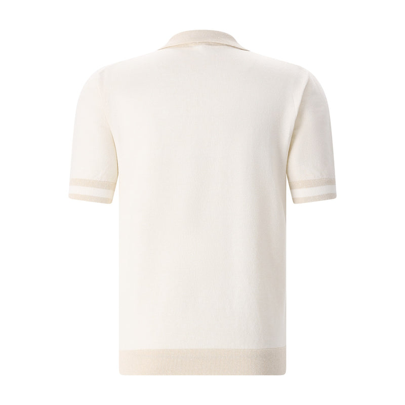 Altea Poloshirt aus Baumwolle & Leinen Herren