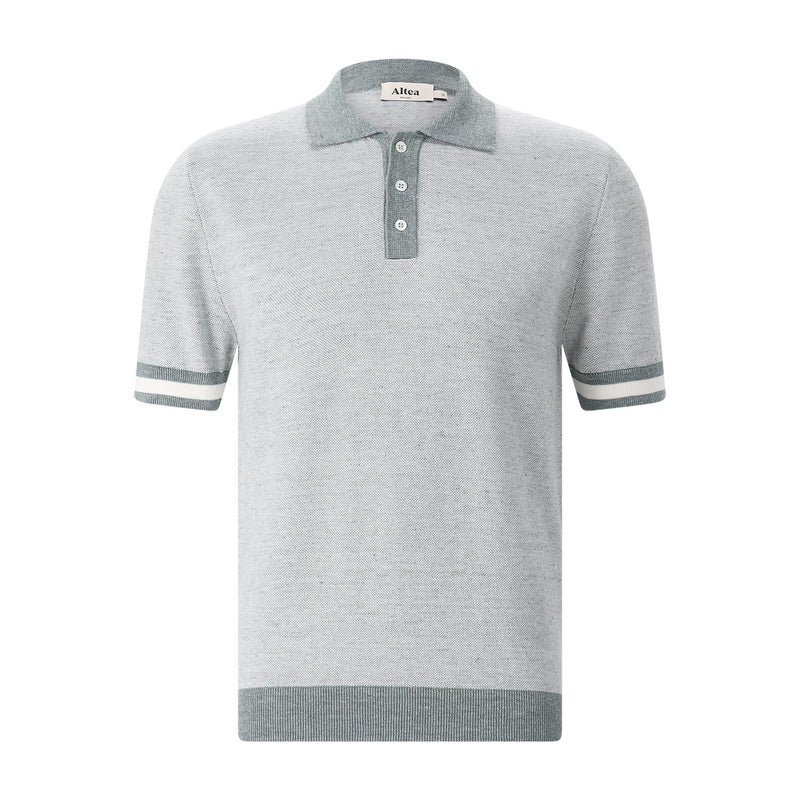 Altea Poloshirt aus Baumwolle & Leinen Herren