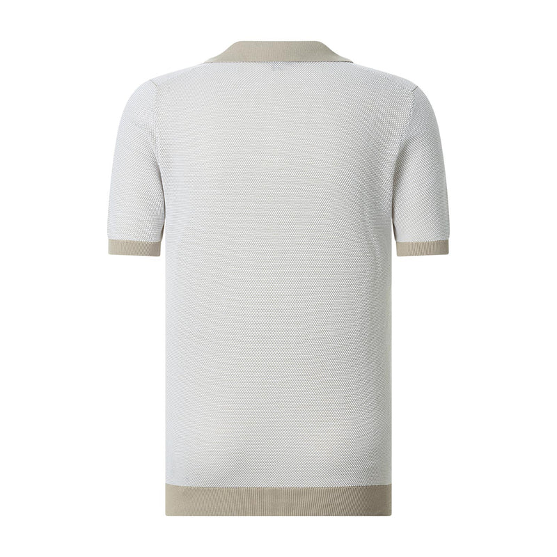 Poloshirt aus Baumwollstrick