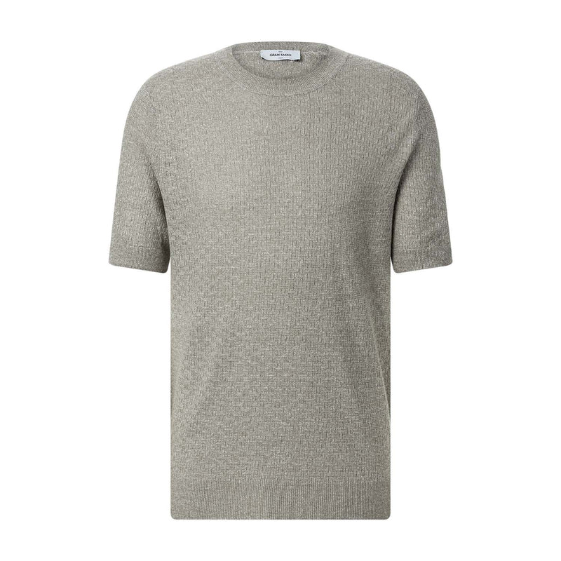 Shirt aus Leinenmix 56 / Hellbraun