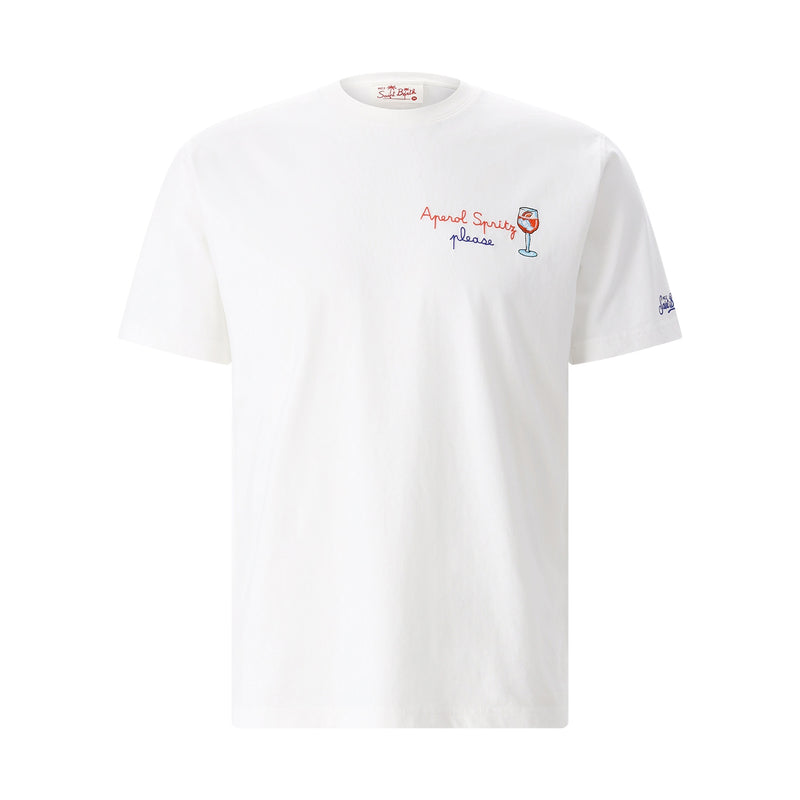 MC2 Saint Barth T-Shirt Portofino mit Stickerei Herren