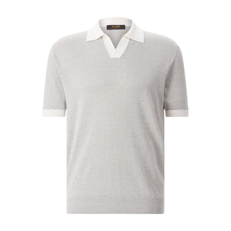 Poloshirt Jethro aus Baumwolle 56 / Grau