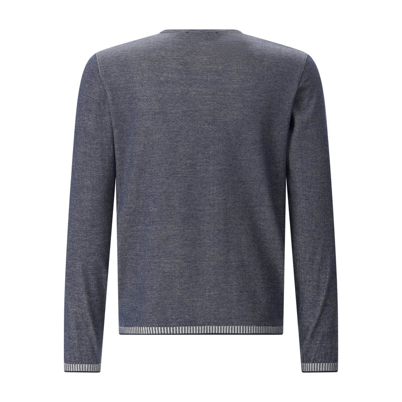 Pullover aus Baumwollstrick XXL / Navy