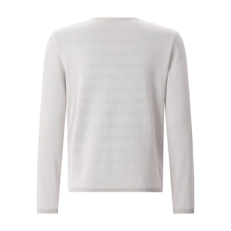 Pullover aus Baumwollstrick XXL / Grau