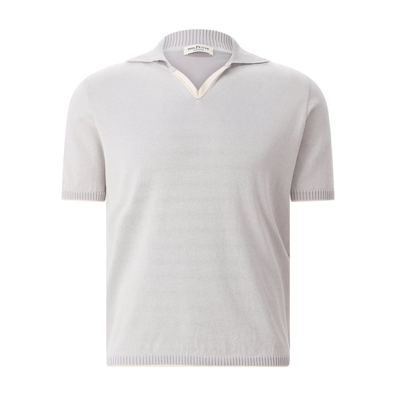 Phil Petter Gestricktes Poloshirt aus Baumwolle Herren