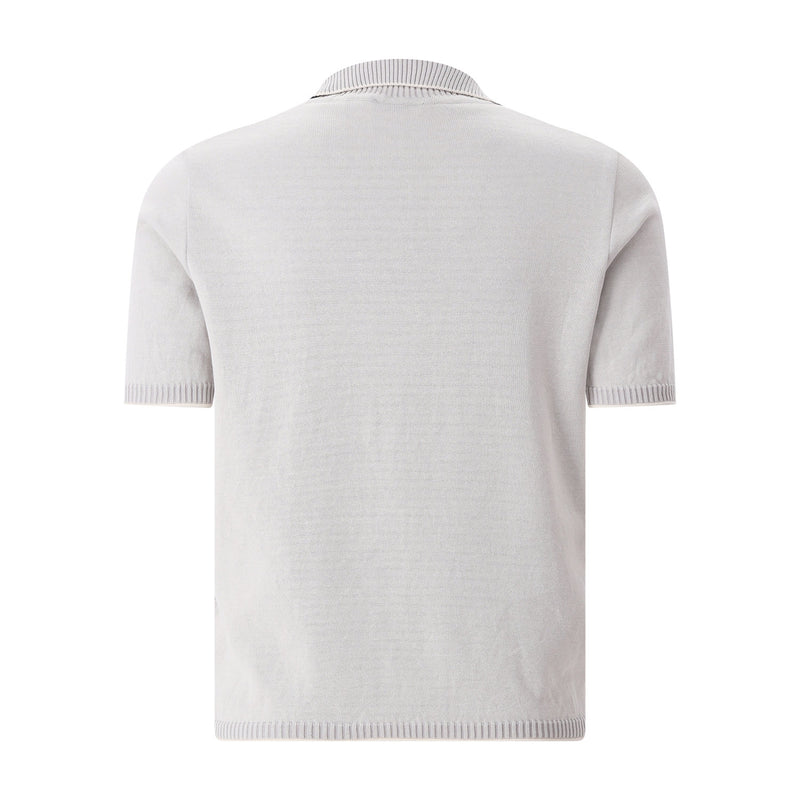 Phil Petter Gestricktes Poloshirt aus Baumwolle Herren