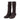 Stiefelette Demi Wetch aus Leder 40 / Dunkelbraun
